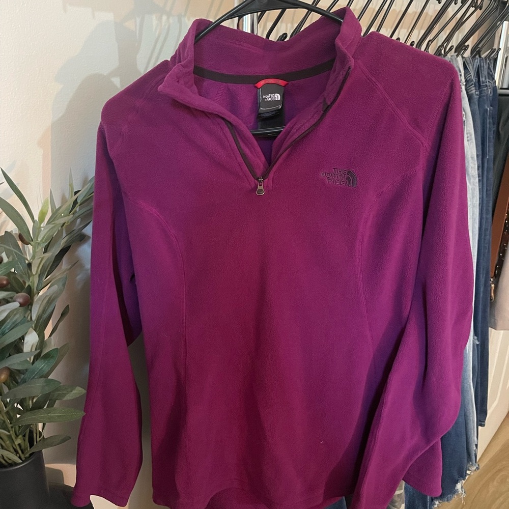 The North Face Purple Cowl Neck Sweater